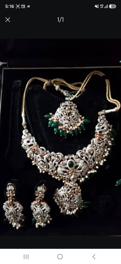 Indian Kundan Jewelry Set | Bridal Kundan Set | Gold Plated Kundan Ne