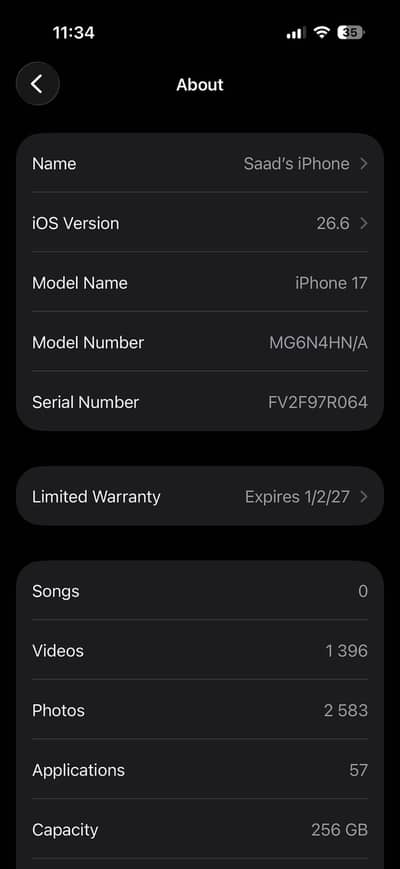 Apple iPhone 17