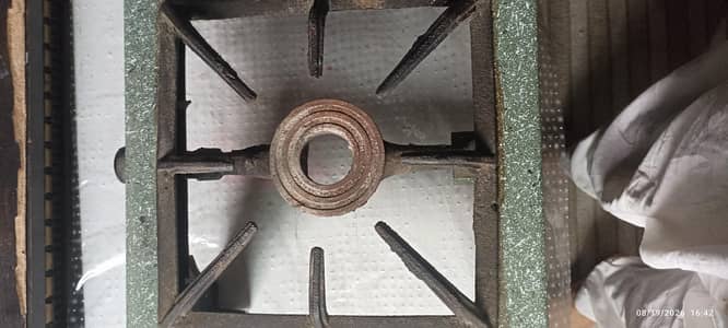 iron stove