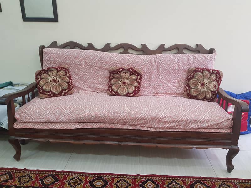 5 Seater two sofa sets 0