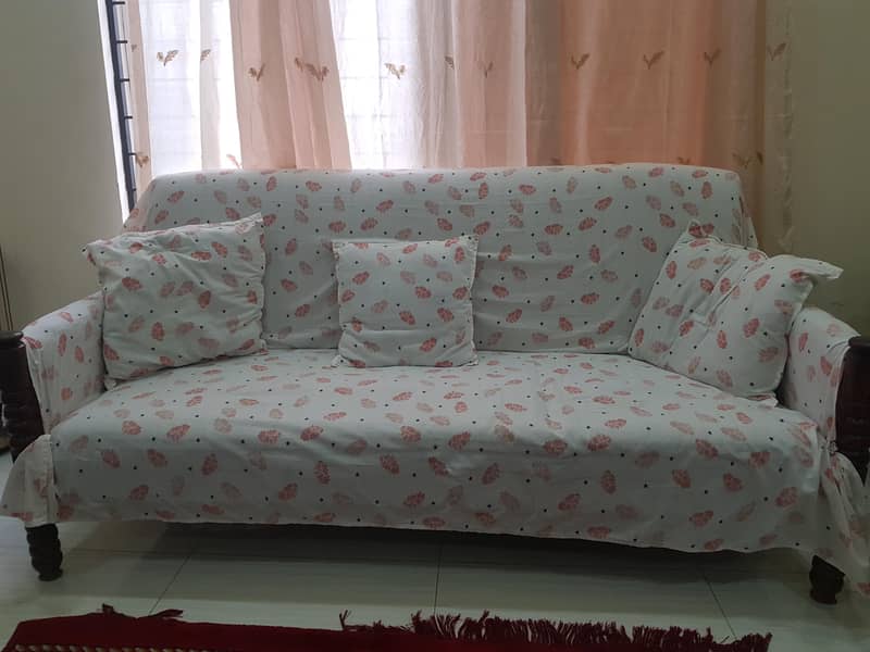 5 Seater two sofa sets 2