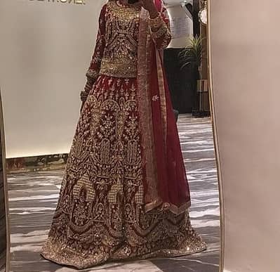 bridal dress one time used