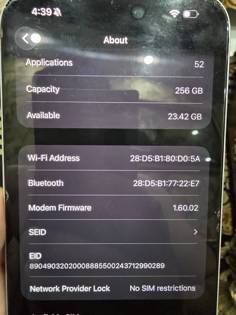 Iphone 17 Pro Max Non Pta Factory unlock 6