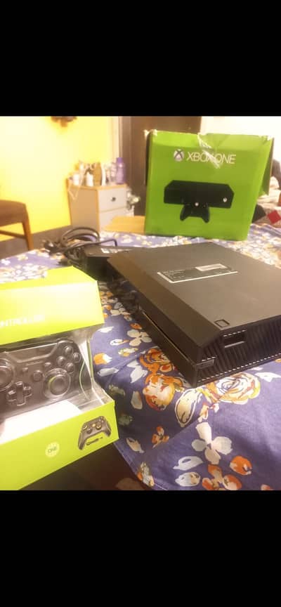 Xbox one with controller
