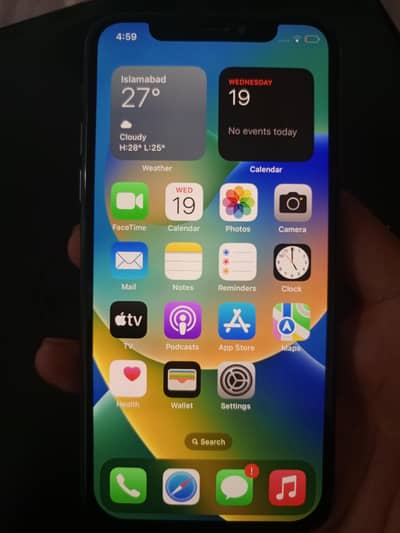 Apple iPhone X 256 gb PTA approved