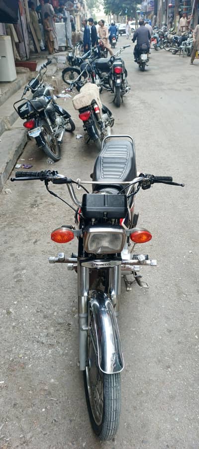 CG125 2017 model Hyderabad number