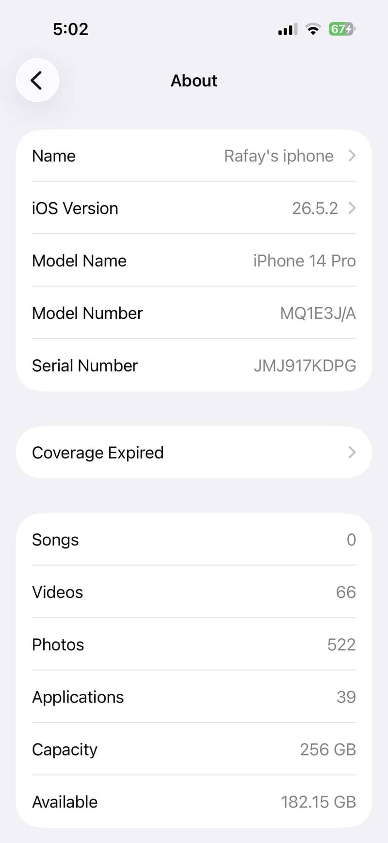Iphone 14 pro 6