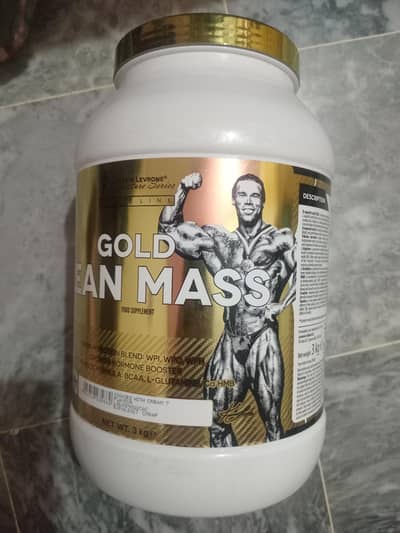 Kevin Levrone Gold Lean Mass Gainer 3kg – Opened but Unused.