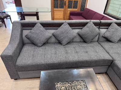 7 Seater Sofa Set (L-Shape)