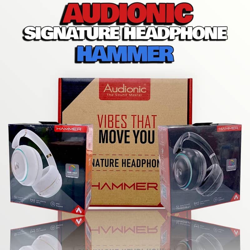 Audionic Hammer Headphones 3