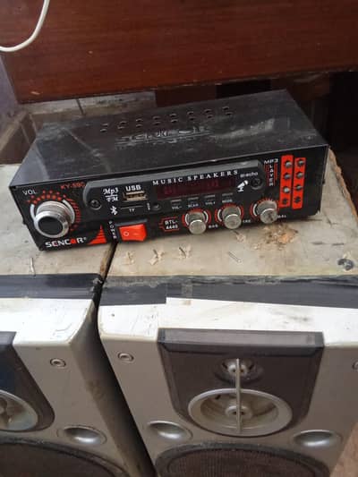 amplifier and speaker good sound system