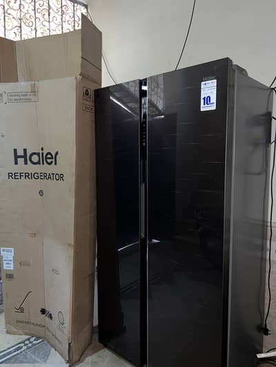 haier fridge double door