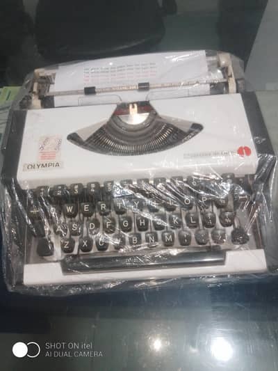 Olympia typwriter
