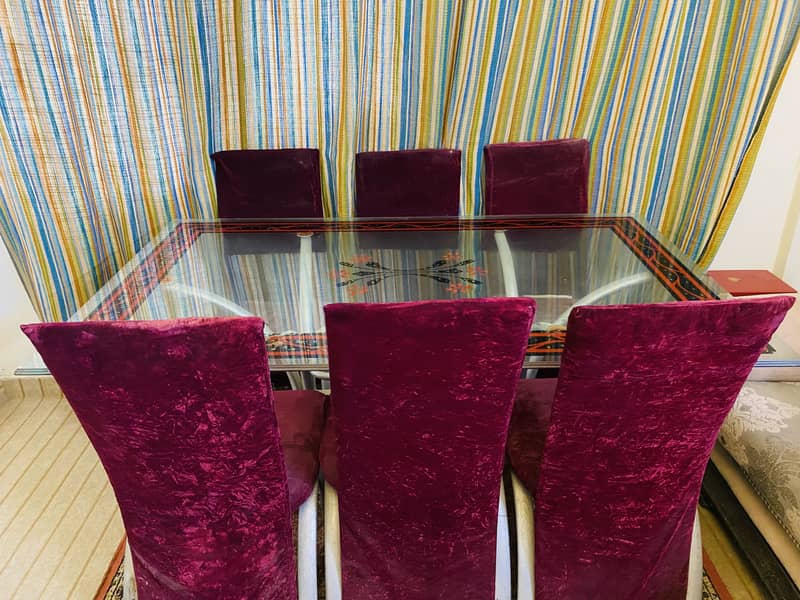 6 Seater dining table 1