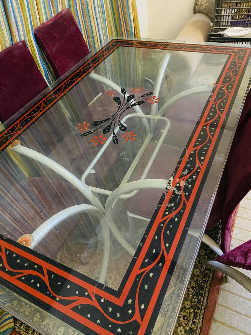 6 Seater dining table 2