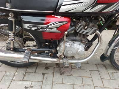 Honda 125 for sale model 2015 dubl Saman engine ok ha  03270344219