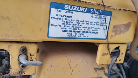SUZUKI JAPAN  Generator