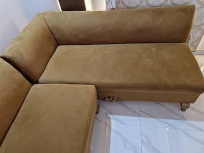 6 Seater L Shape Sofa Set For Sale