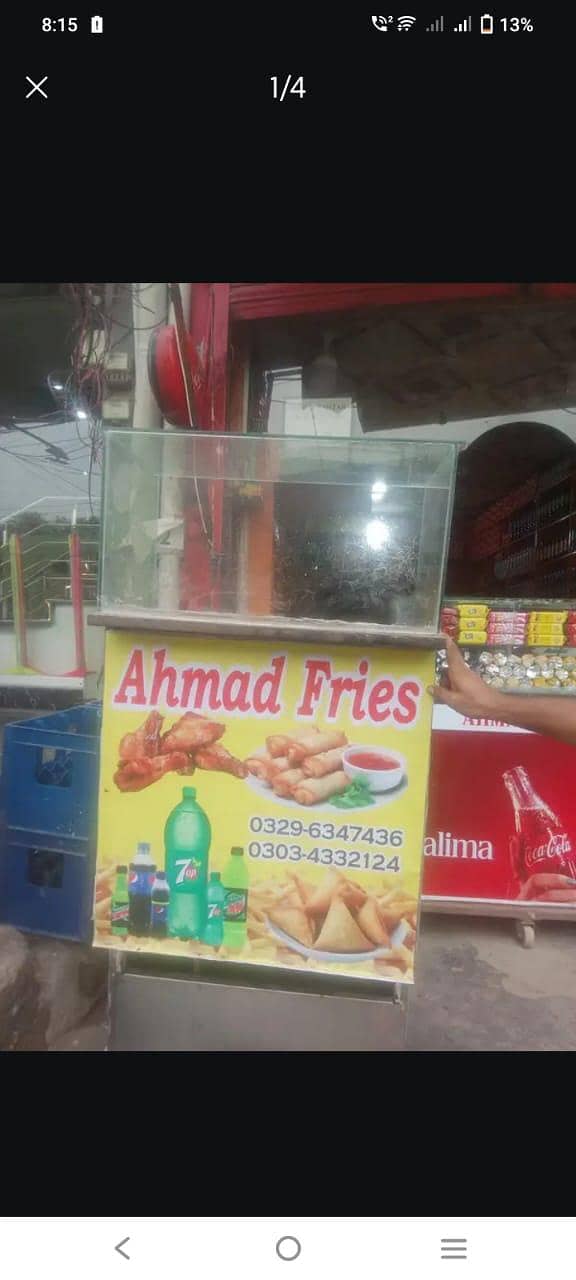 Fries counter 1