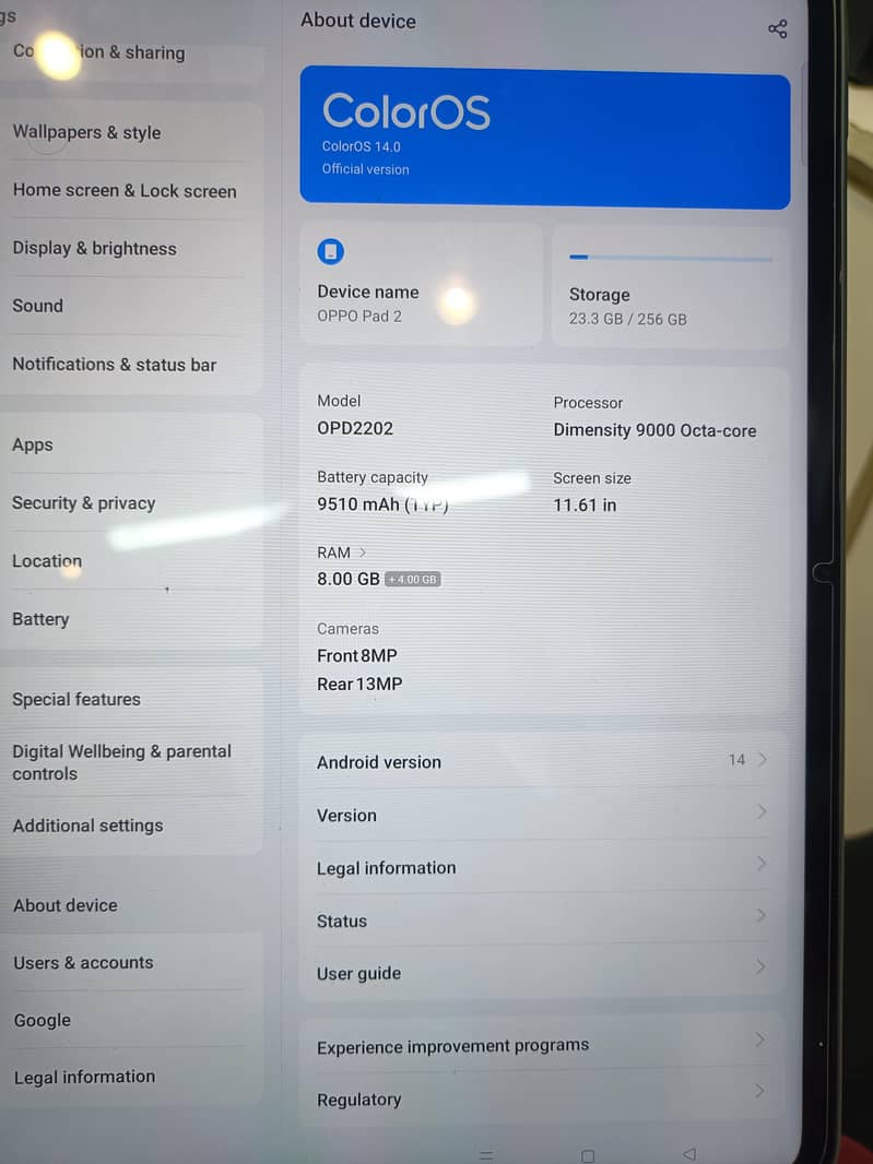 oppo pad 2 2
