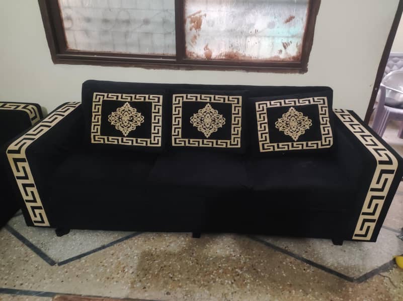 Sofa Set with Cushions 0