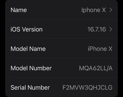 Apple iPhone X