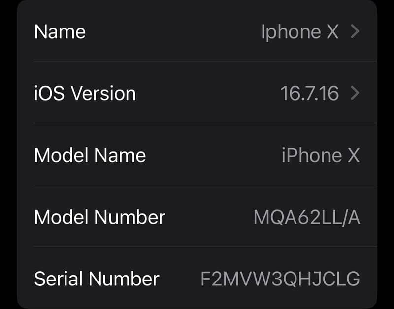 Apple iPhone X 0