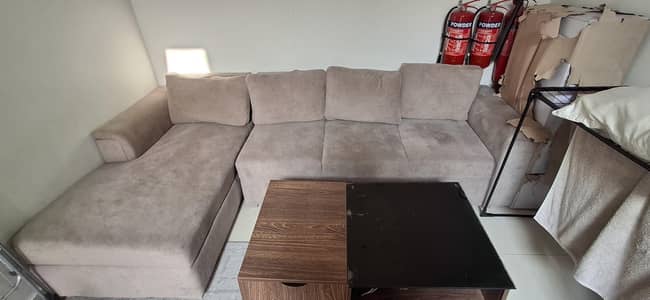 L Shaped 5 Seater Sofa Set