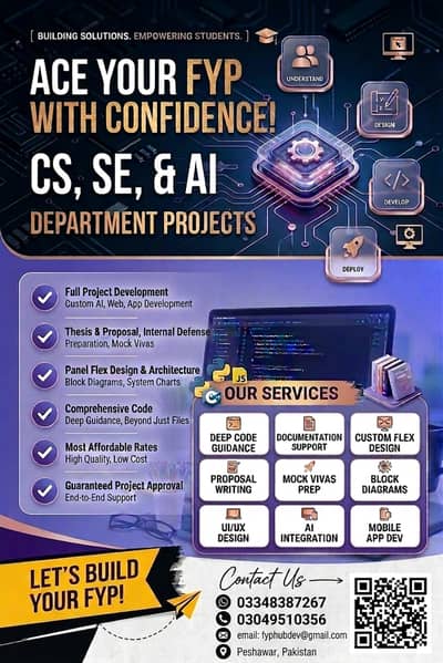 FYP Project Development & Documentation Services | CS, SE & AI