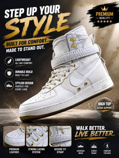 Nike Style Sneakers | Men Casual Shoes | Thrifted Original Quality |