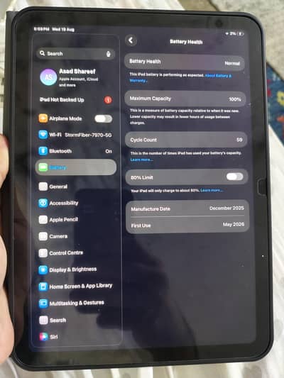 IPad 11th generation A16