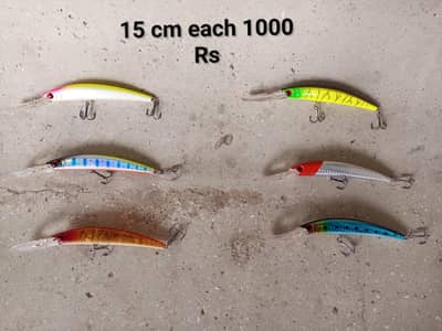 Fishing lure casting bait wobbler bait