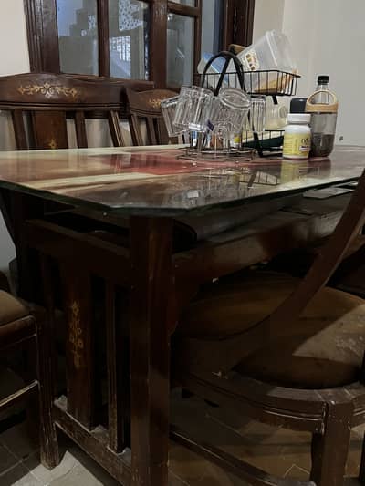 Dining table set