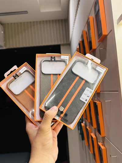  Premium M Luxury Leather Covers | All iPhone Models Available 