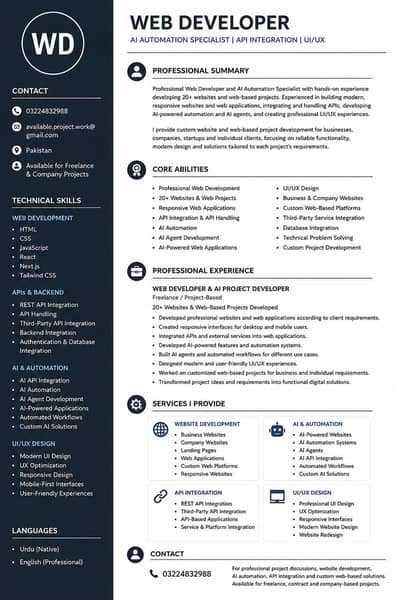 web developer
