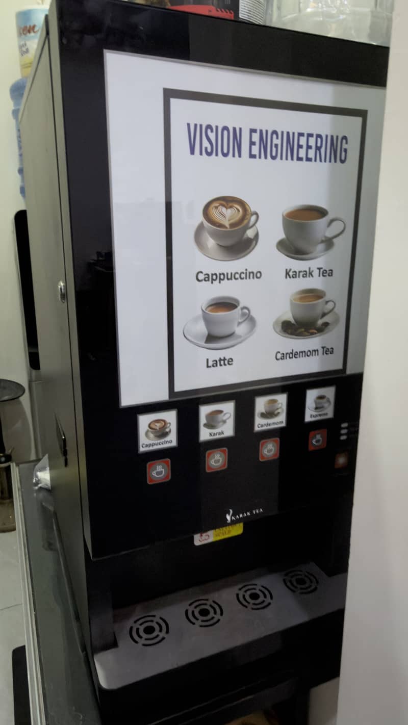 Coffee and tea machine 2