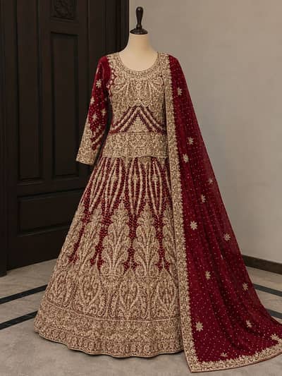 Bridal lehga+Maxi
