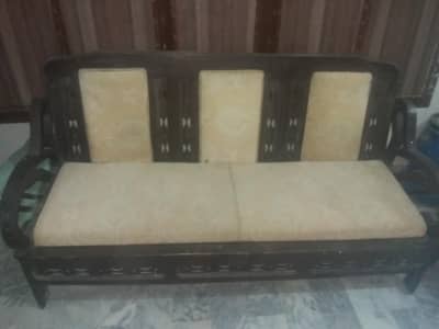 sofa set 3 pis . . chanouti sofa . 2.5 marla house