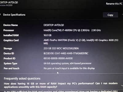 Dell precision M2800 (best for gta)
