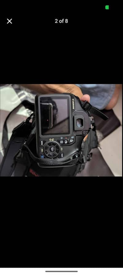 CANON 1100d with ring light and camra stand