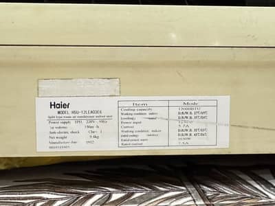 Haier AC for sale