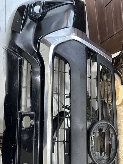 Revo new shape front bumper and grill