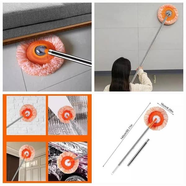 Microfiber Dust Mop – Reusable Wet & Dry Floor Cleaning Mop for Tile, Wood & Laminate Floors