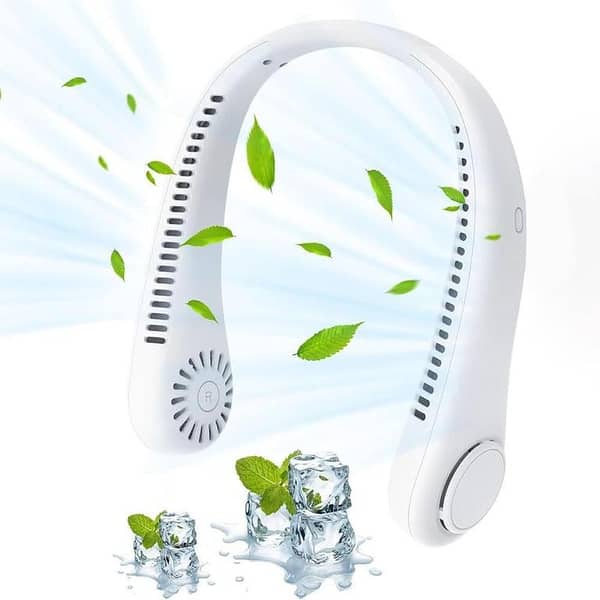 Portable Hanging Neck Fan – Super Cooling Hands-Free Rechargeable Personal Fan