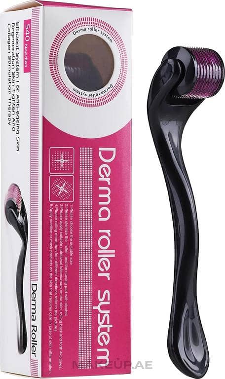 Derma Roller for Face & Scalp – Stainless Steel Microneedle Skin Care Tool