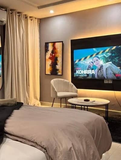 Daily & Weekly Basis One Bedroom Fully Furnished Luxury Apartments Available For Rent, Location: Bahria Paradise Commercial Walking G. T Road Islamabad & Gulberg Greens Islamabad