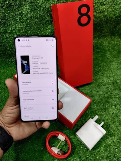 One Plus 8 8GB RAM 128 GB WhatsApp 0331-7186-385