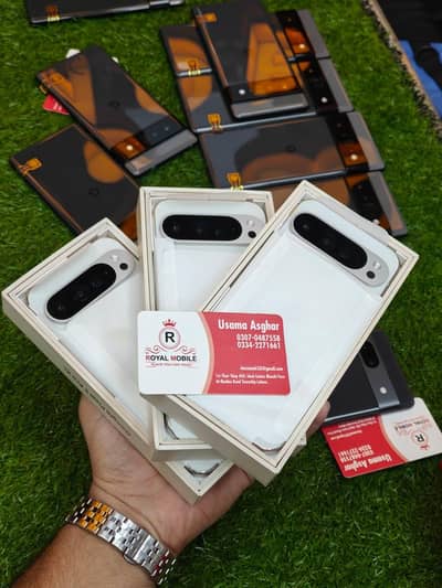 Google Pixel 9proxl 16gb 256gb full box offucal pta approved