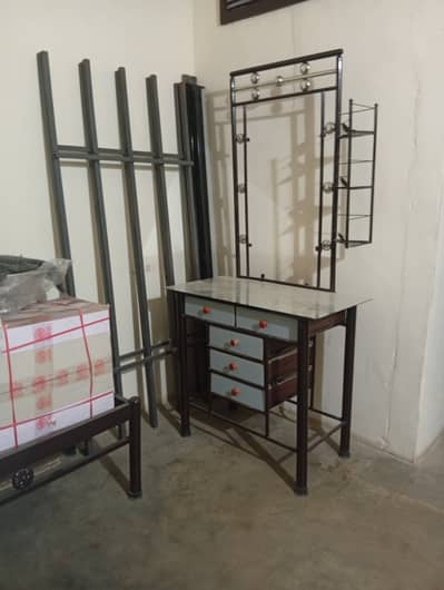 Bed without mattress/ Divider / Almari / Sofa / Ashtray