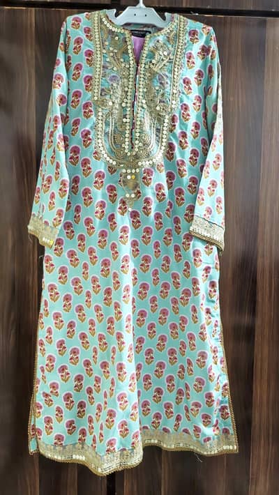 3 piece embroidery dress